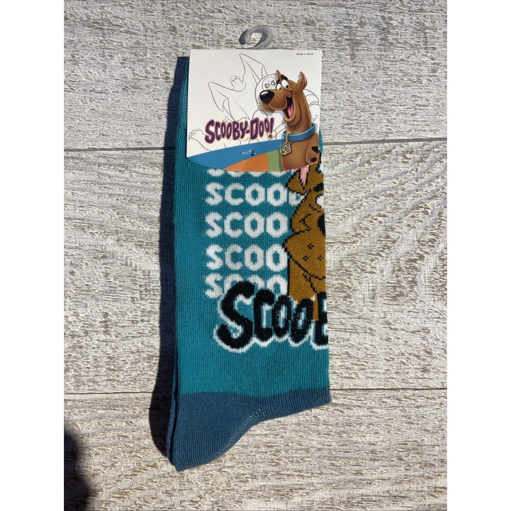Men’s Crew Socks “ Scooby Doo “ Size 8-12 #D056